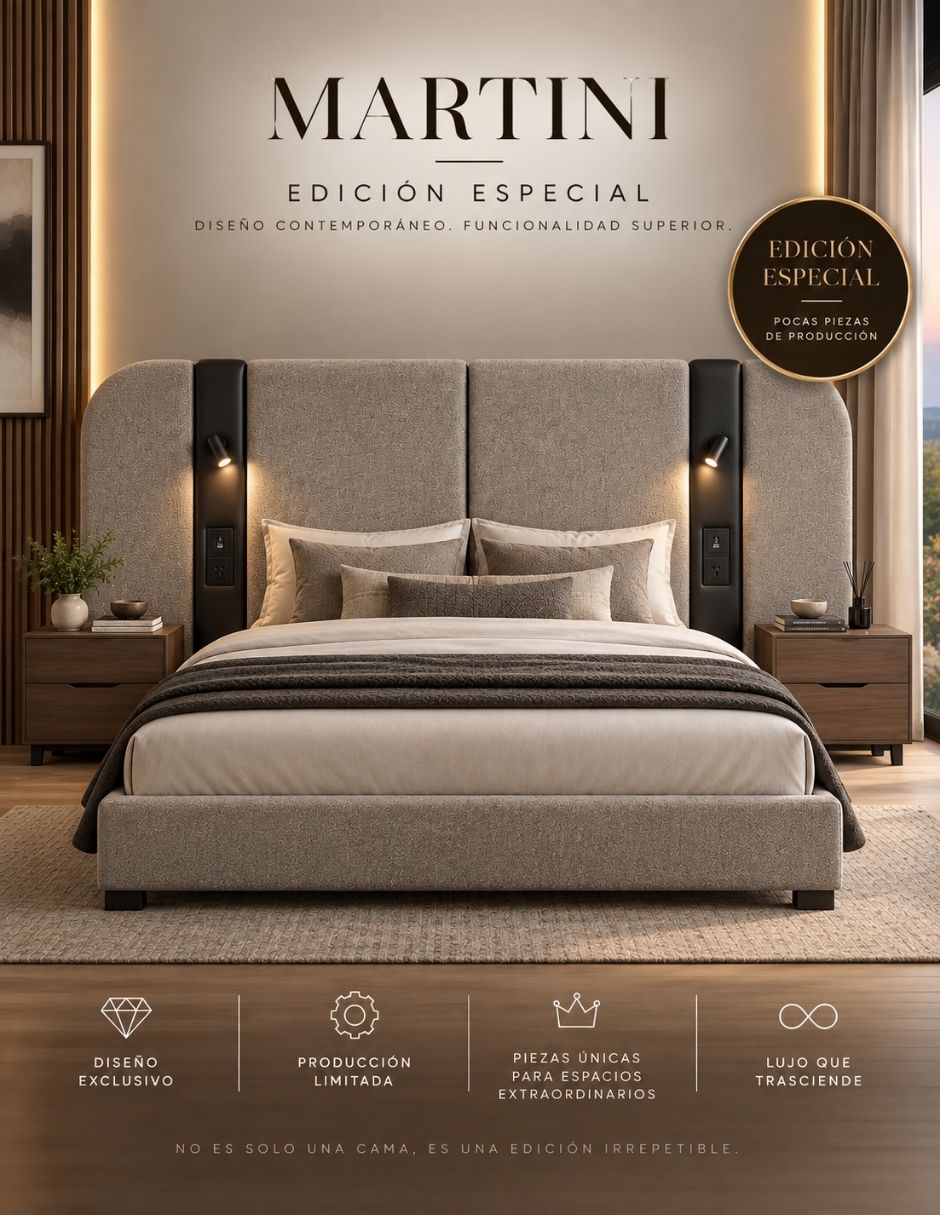 Cama MARTINI MONIQUE de Tela 12