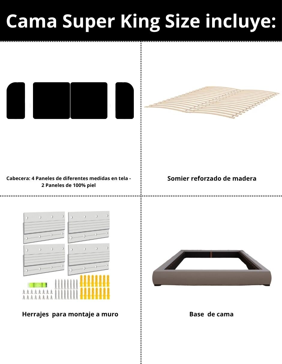 Cabecera/Set cabecera Sí MARTINI MONIQUE de Tela 11