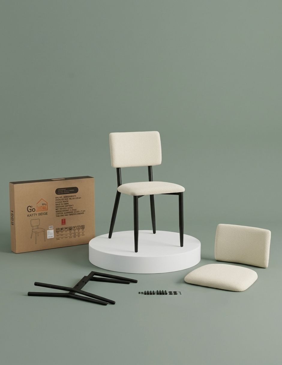 Set de sillas 2 piezas de Poliéster 5