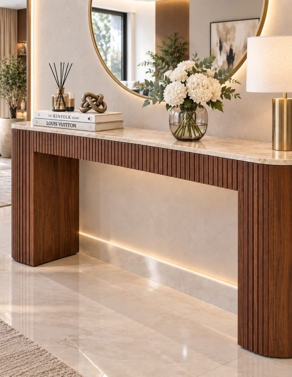 Credenza credenza de madera pino 2