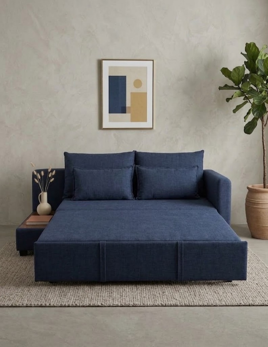 Sofá cama Luxor de poliéster 3