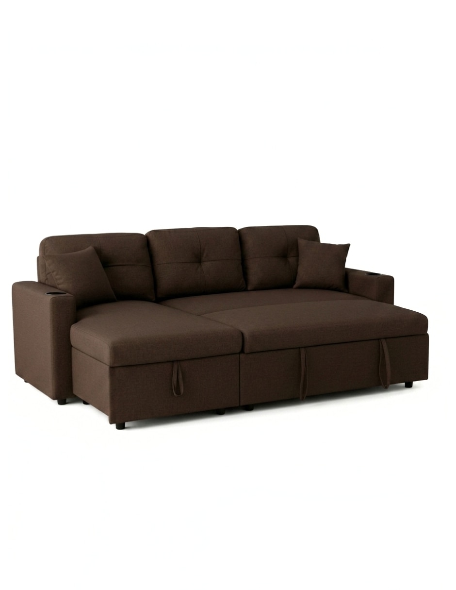 Futón/Sofá cama Sí Wayfair de Poliéster