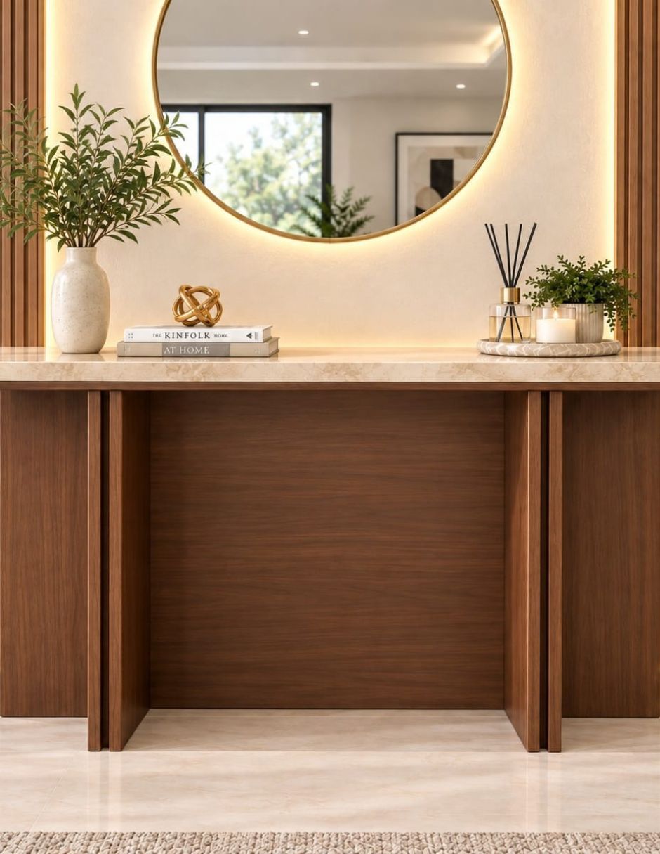 Credenza recibidor de mármol 2