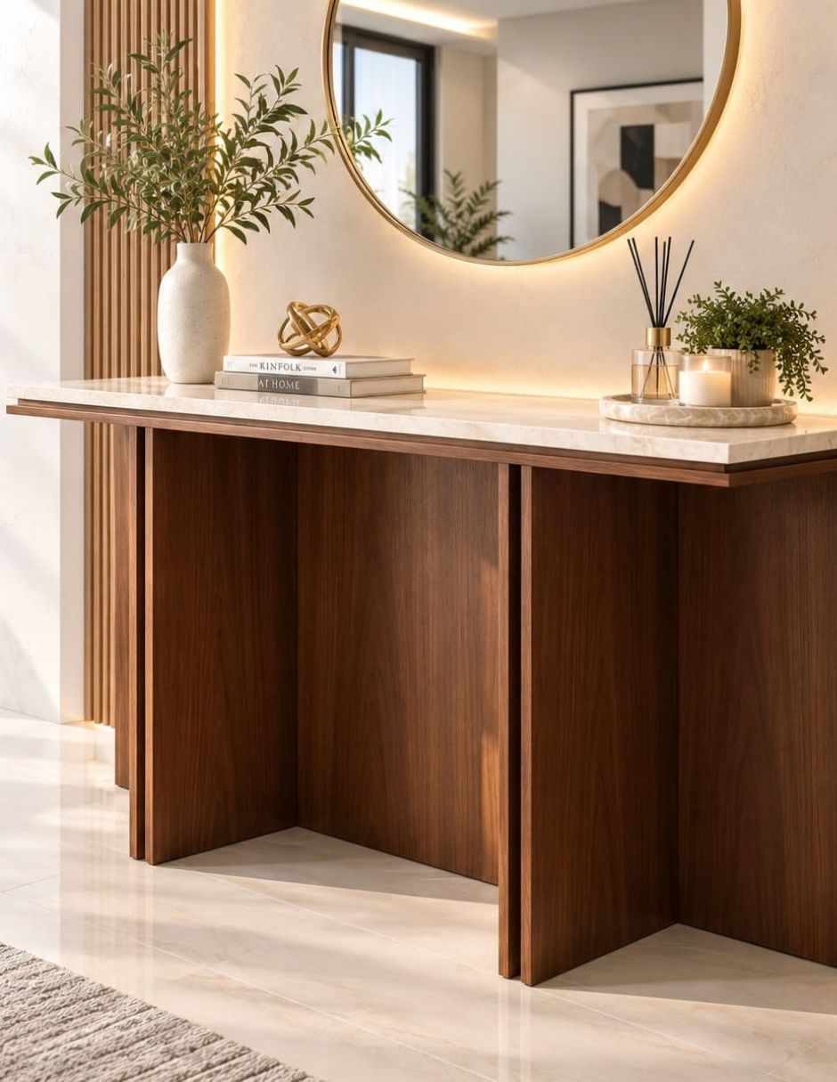 Credenza recibidor de mármol 3