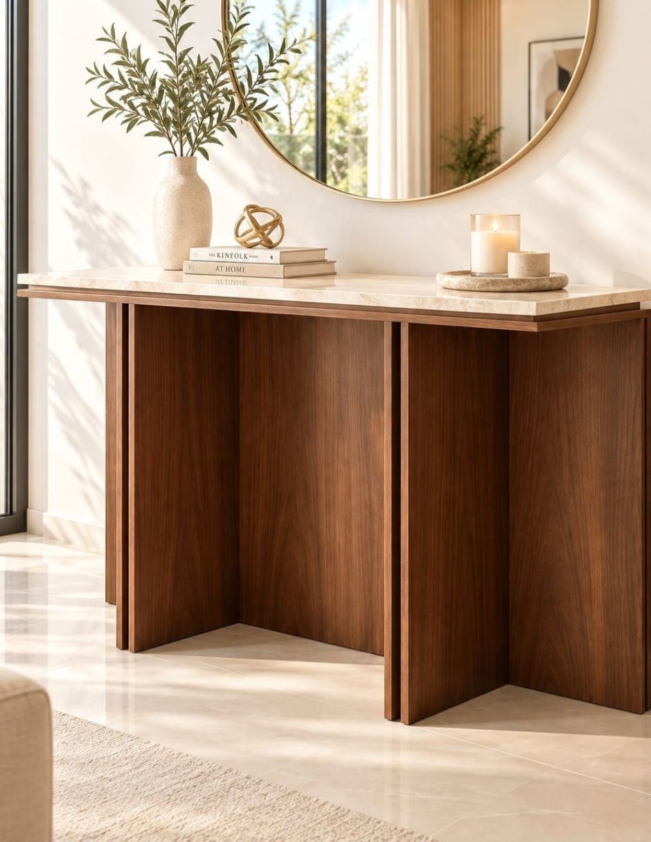 Credenza recibidor de mármol 4