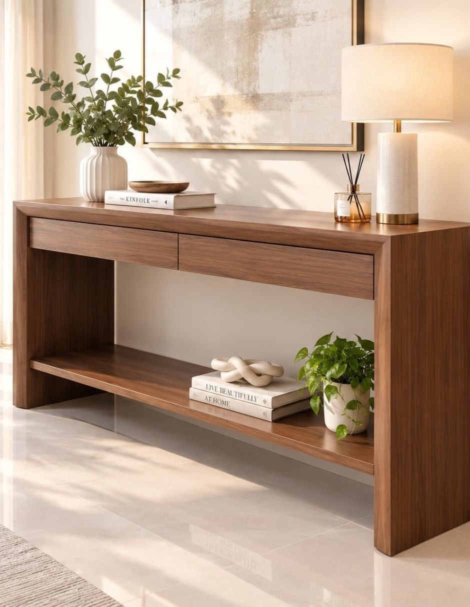 Credenza credenza de madera pino 2