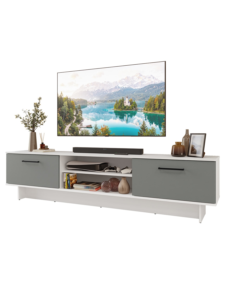Mueble de tv armable agata de mdp 2