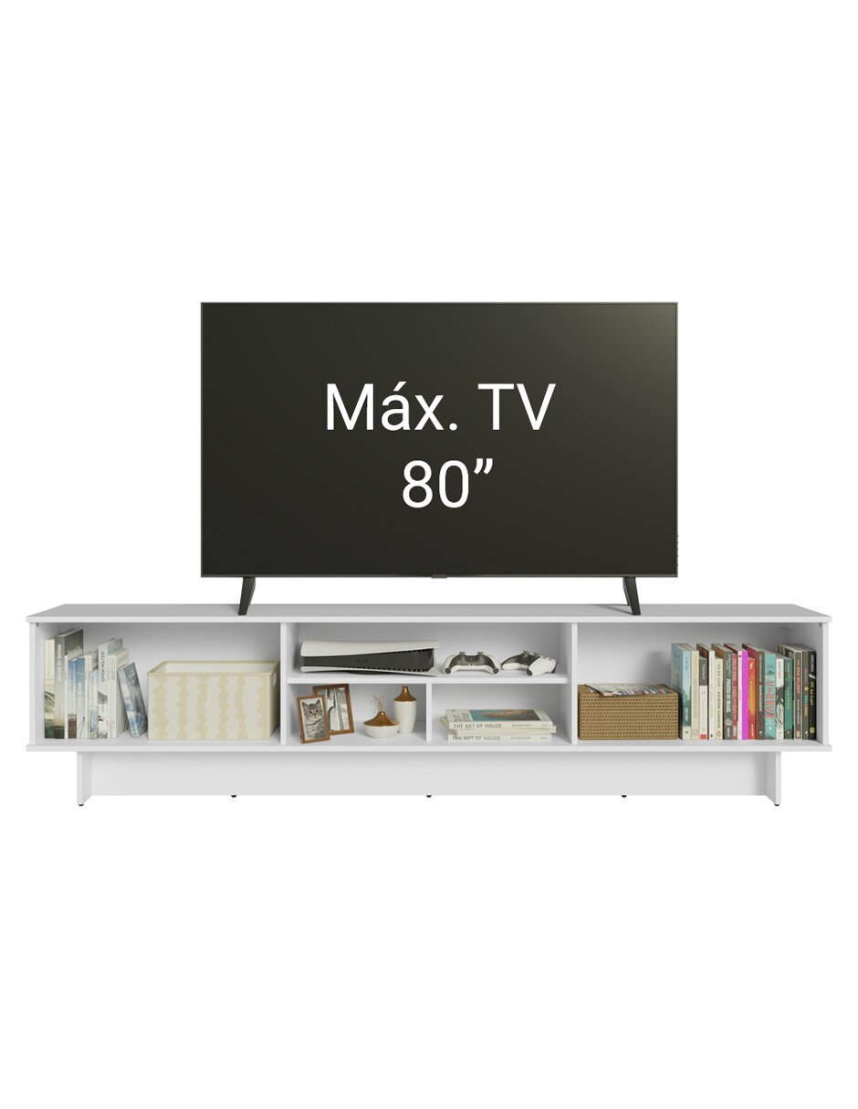 Mueble de tv armable agata de mdp 10
