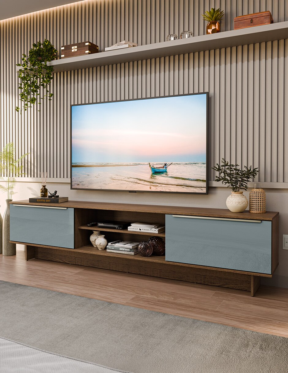 Mueble de tv armable lux de mdp 11