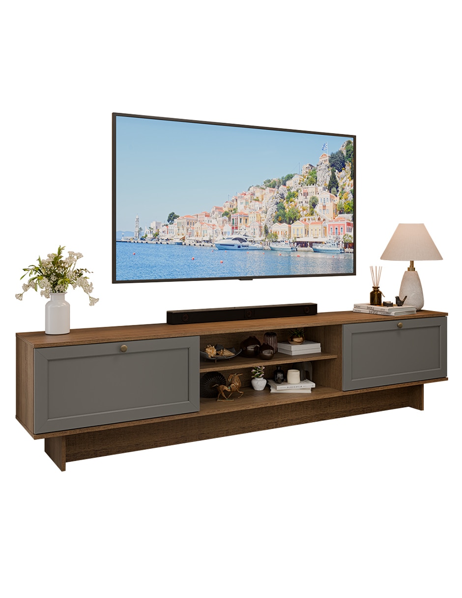 Mueble de tv armable vik de mdp 2