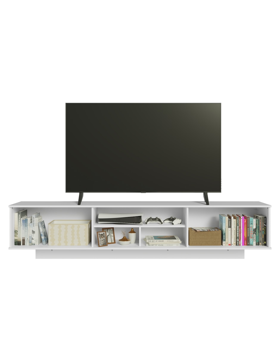 Mueble flotante para tv armable lux de mdp 3