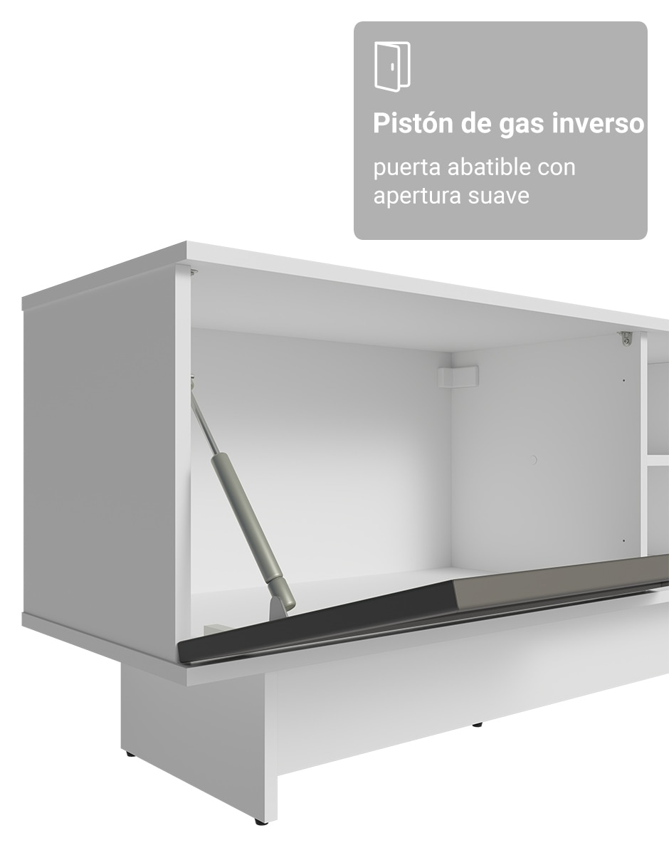 Mueble de tv armable vik de mdp 6