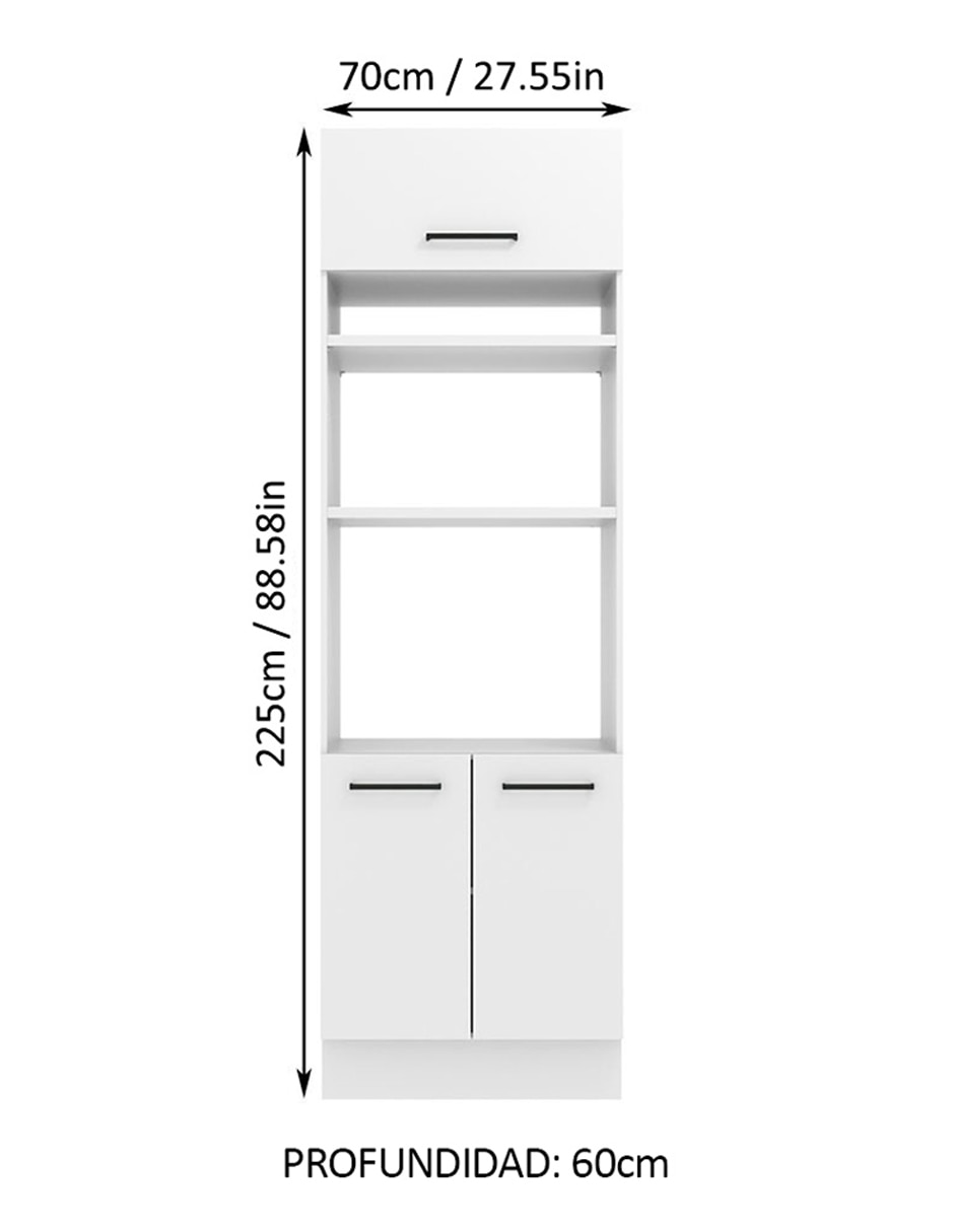 Gabinete armable de MDP 9