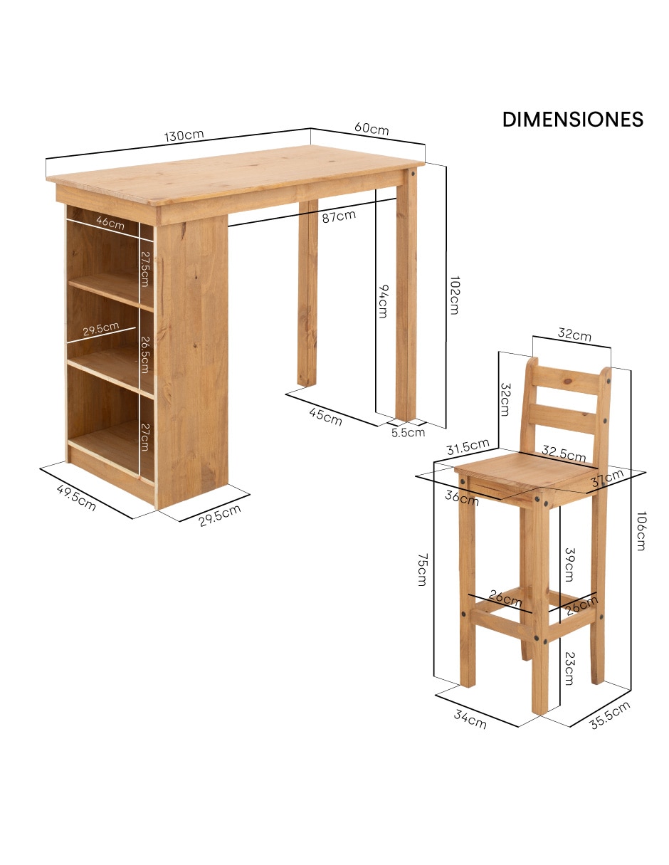 Antecomedor para de Madera 6
