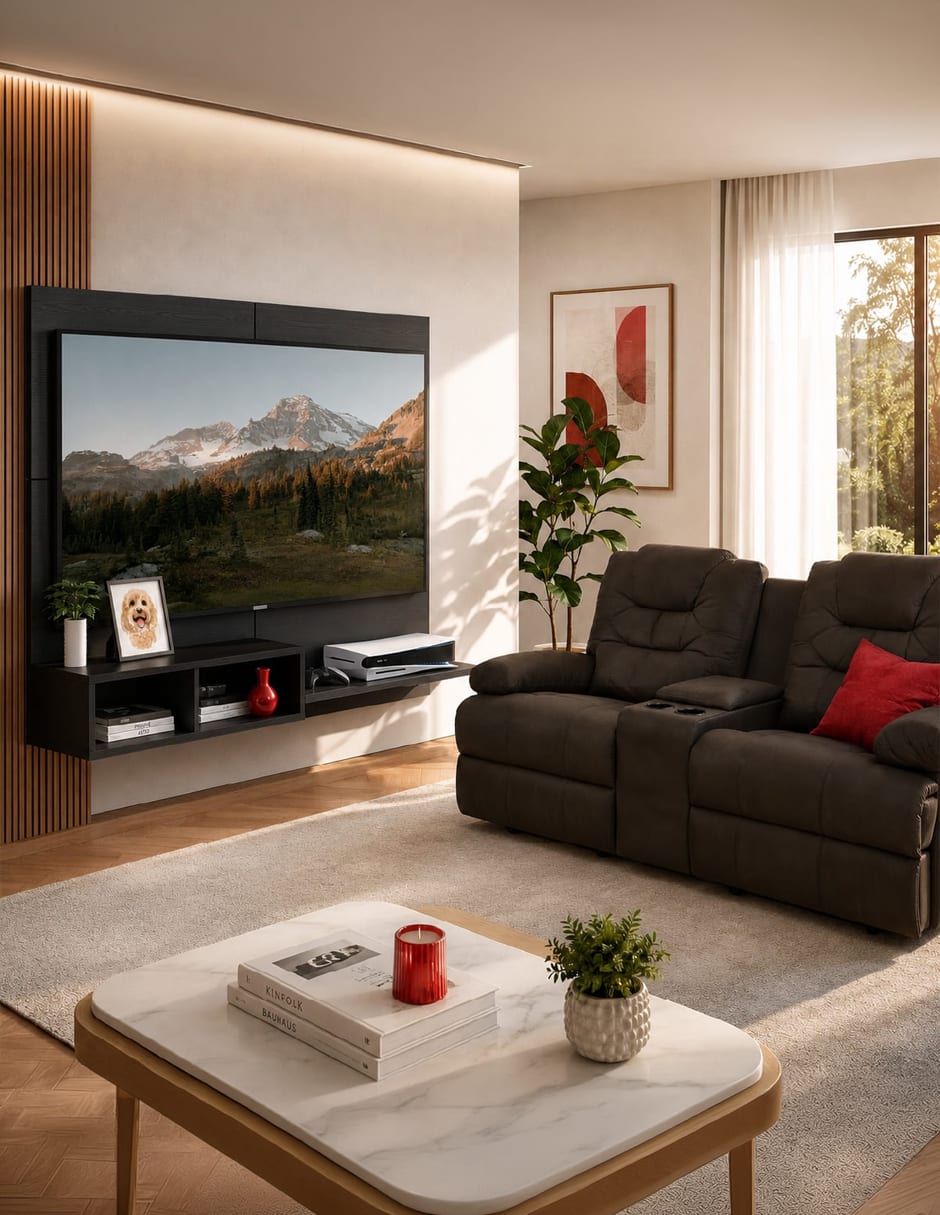 Reclinable de madera