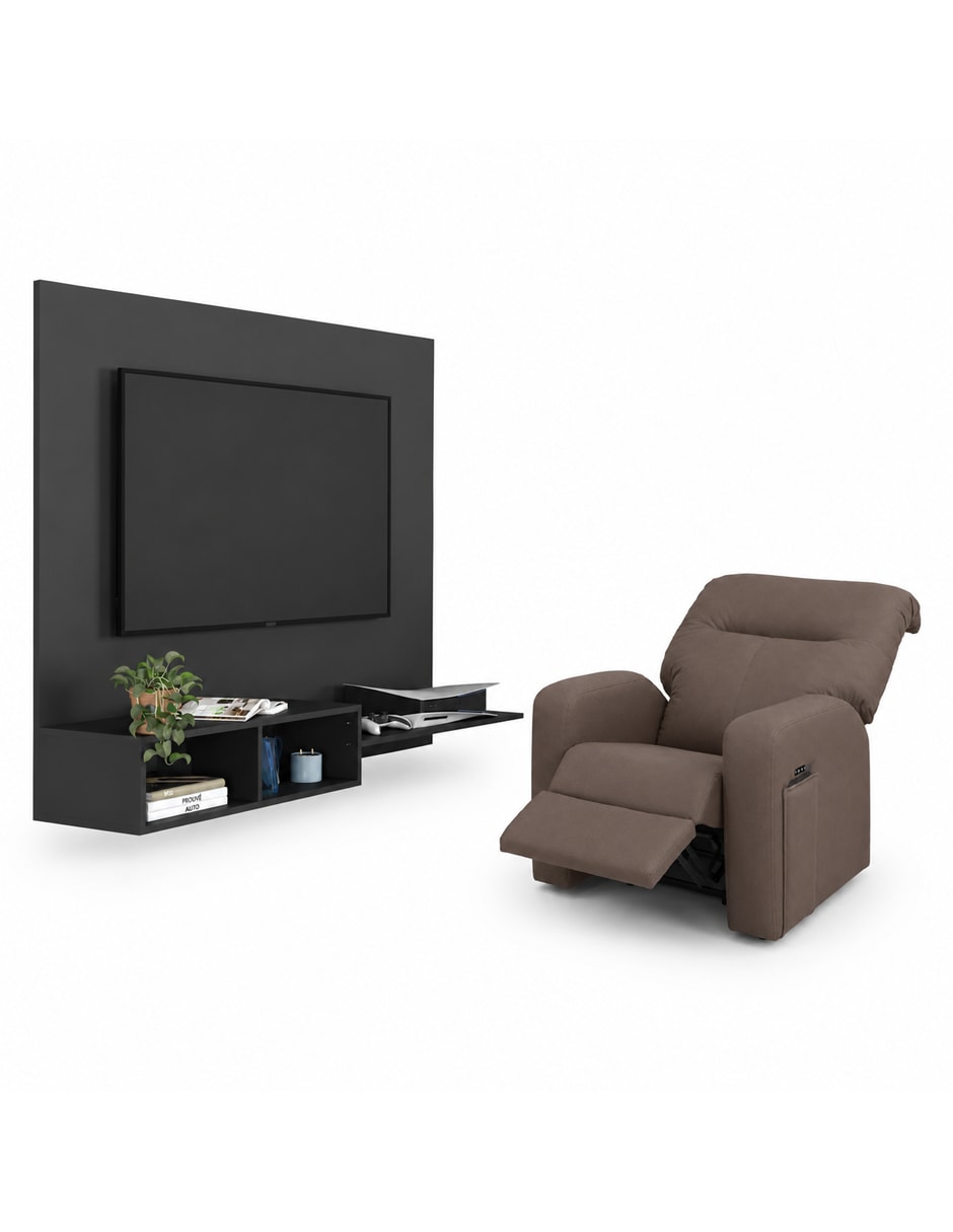 Reclinable de madera