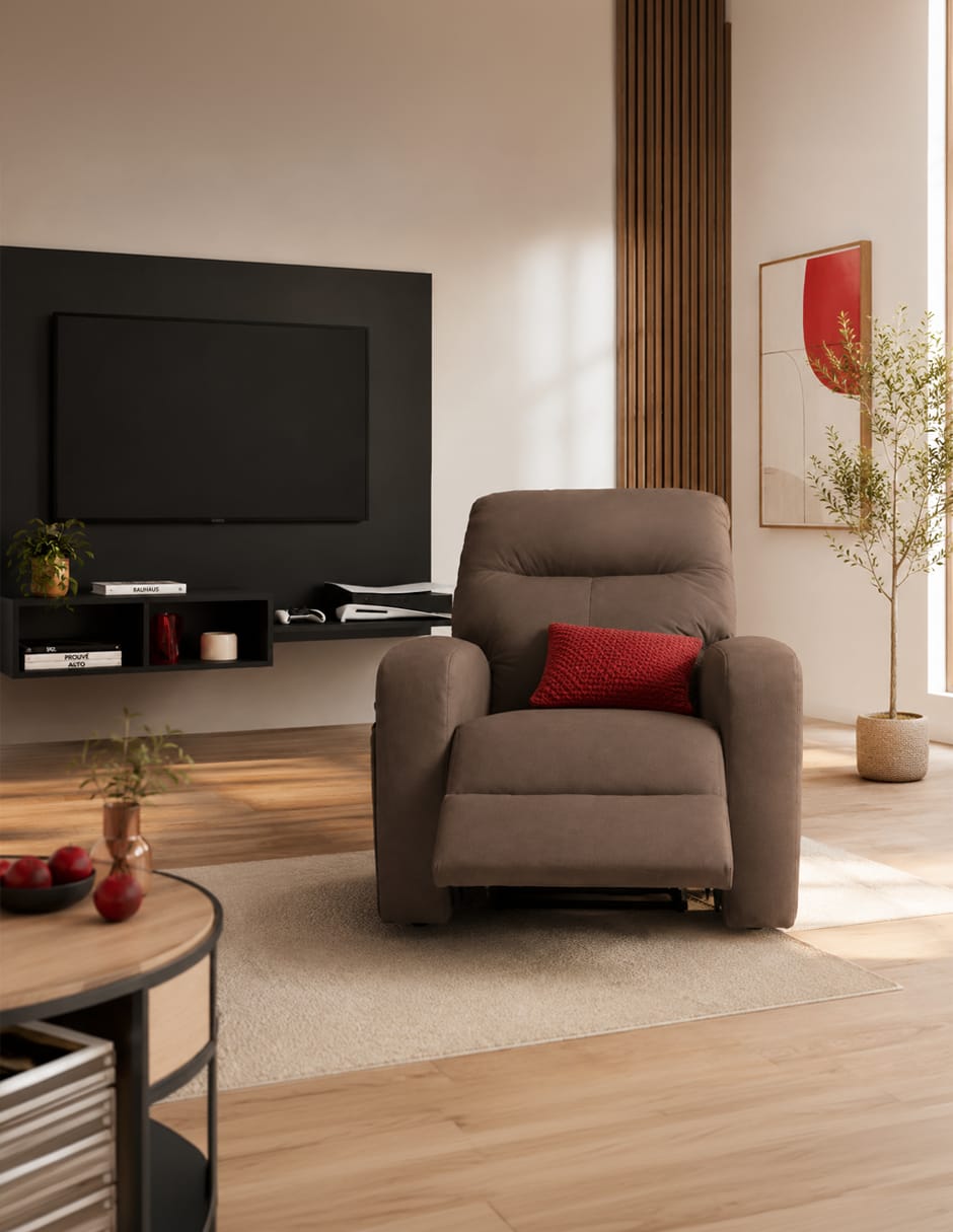 Reclinable de madera