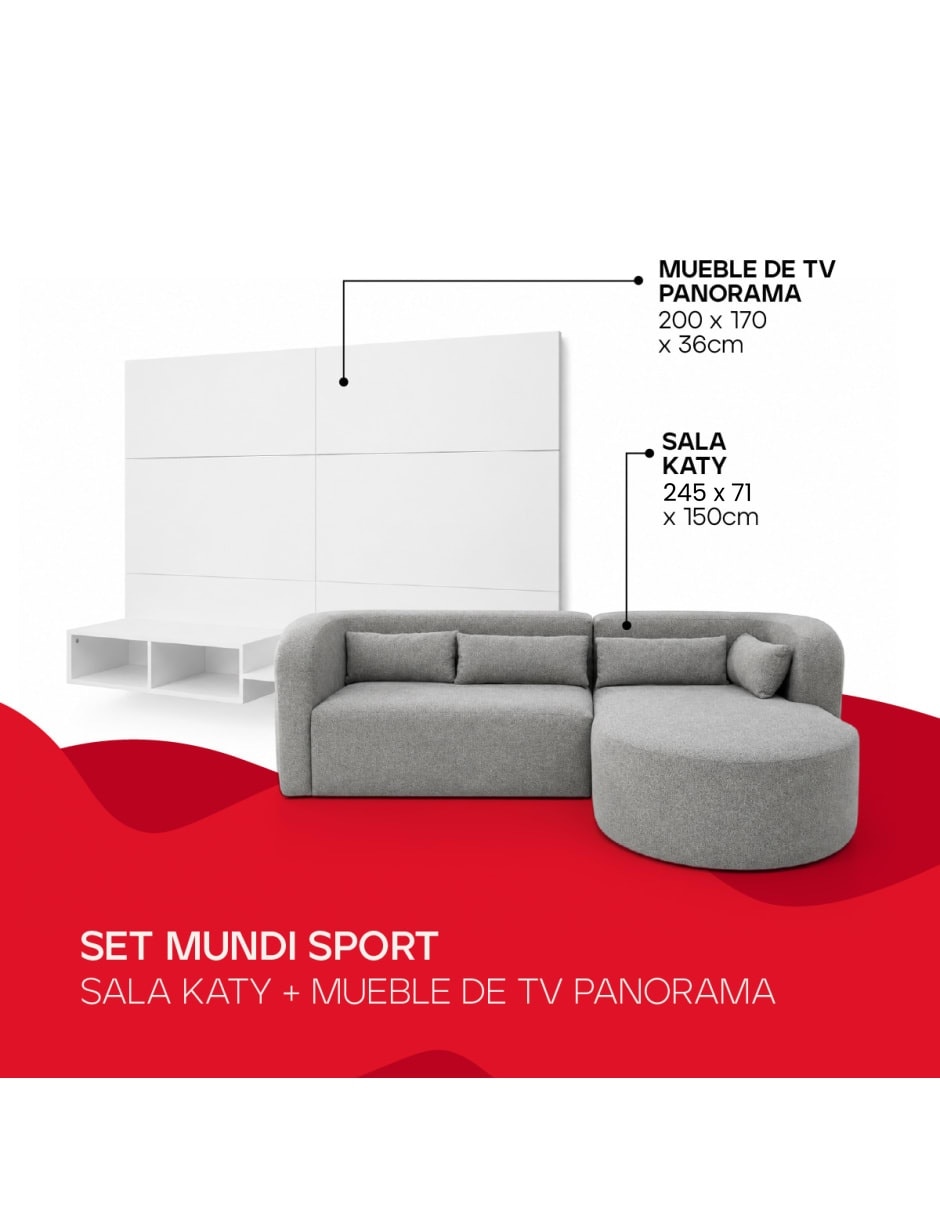 Set sala de Madera 6