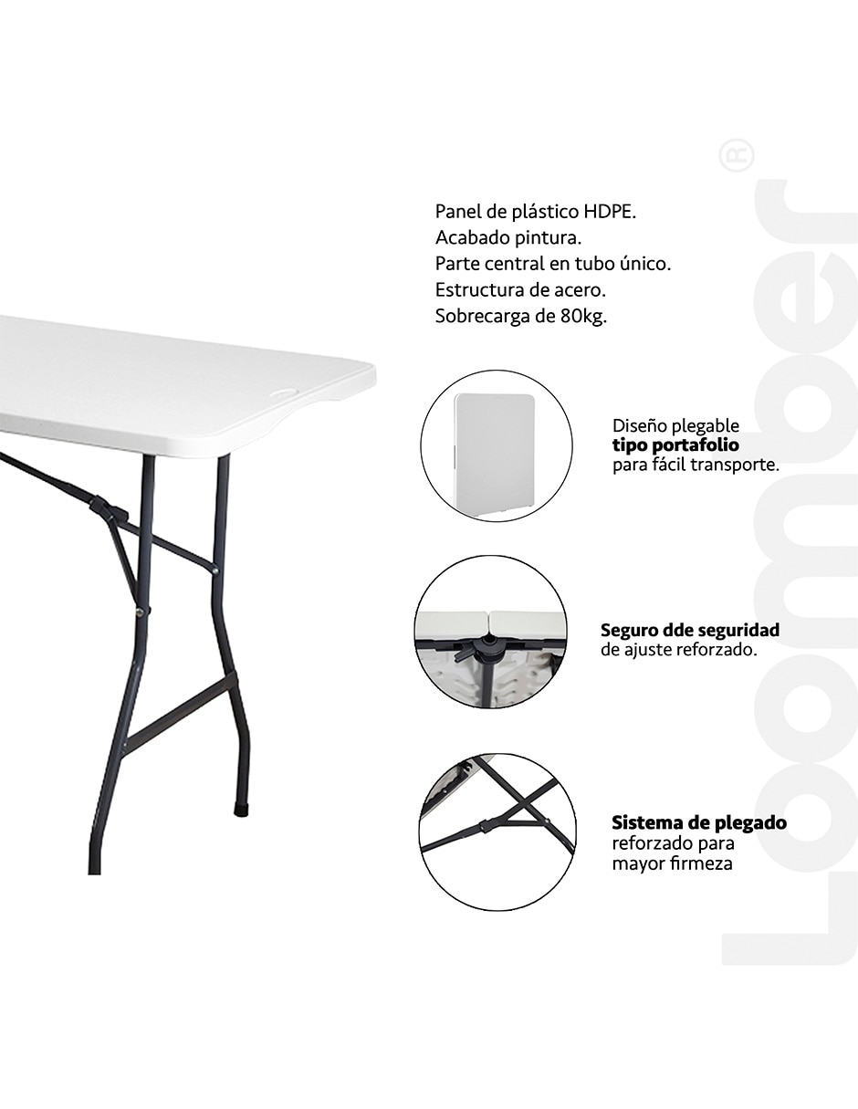 Juego de mesas para Áreas múltiples de Plástico 4 piezas 7