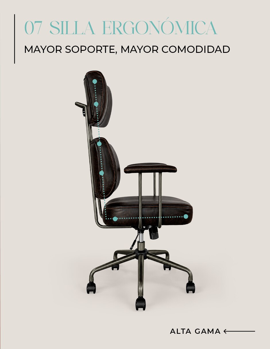 Silla de escritorio SIN FAMILIA de Mezcla de materiales 9