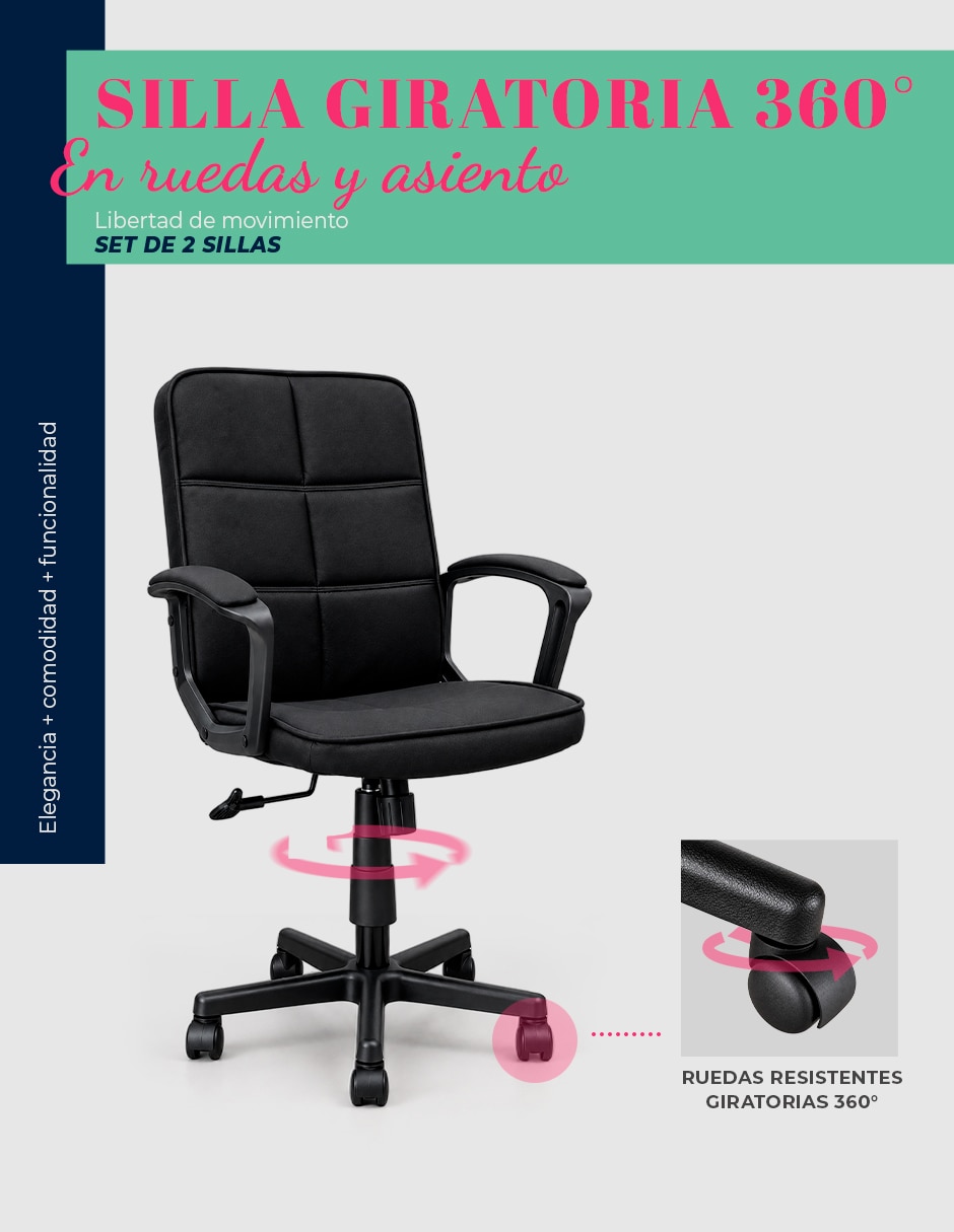 Silla de escritorio SIN FAMILIA de Mezcla de materiales 5