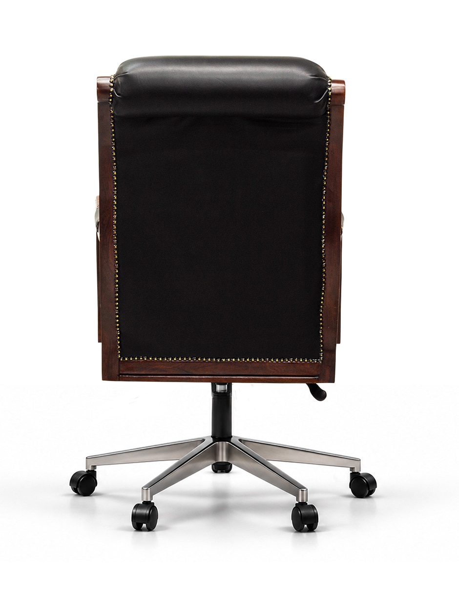 Silla de escritorio Rochester de Cuero 2