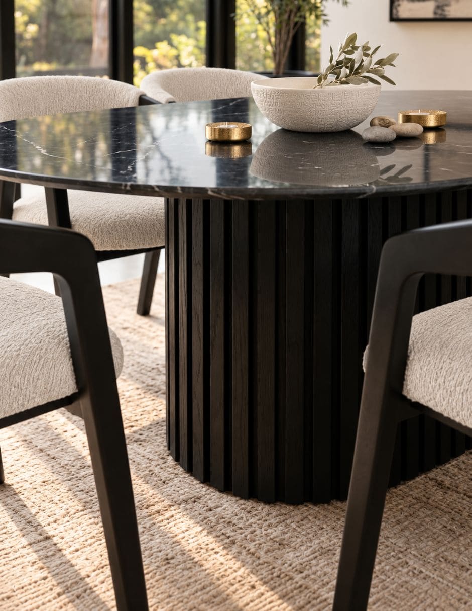 Comedor Horus para 6 personas de Mármol 13