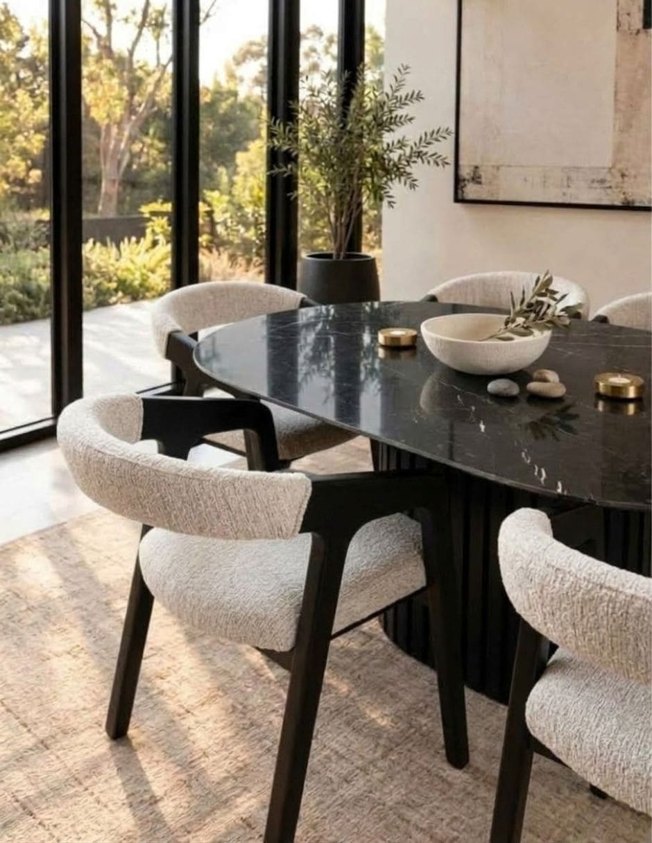 Comedor Horus para 6 personas de Mármol 14