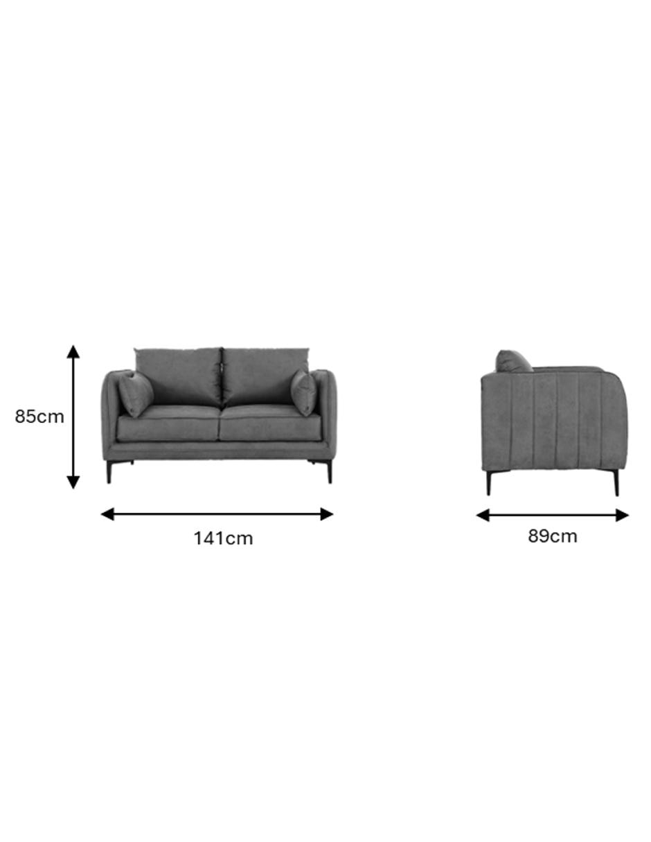 Love seat MESSINA de Bonded 6