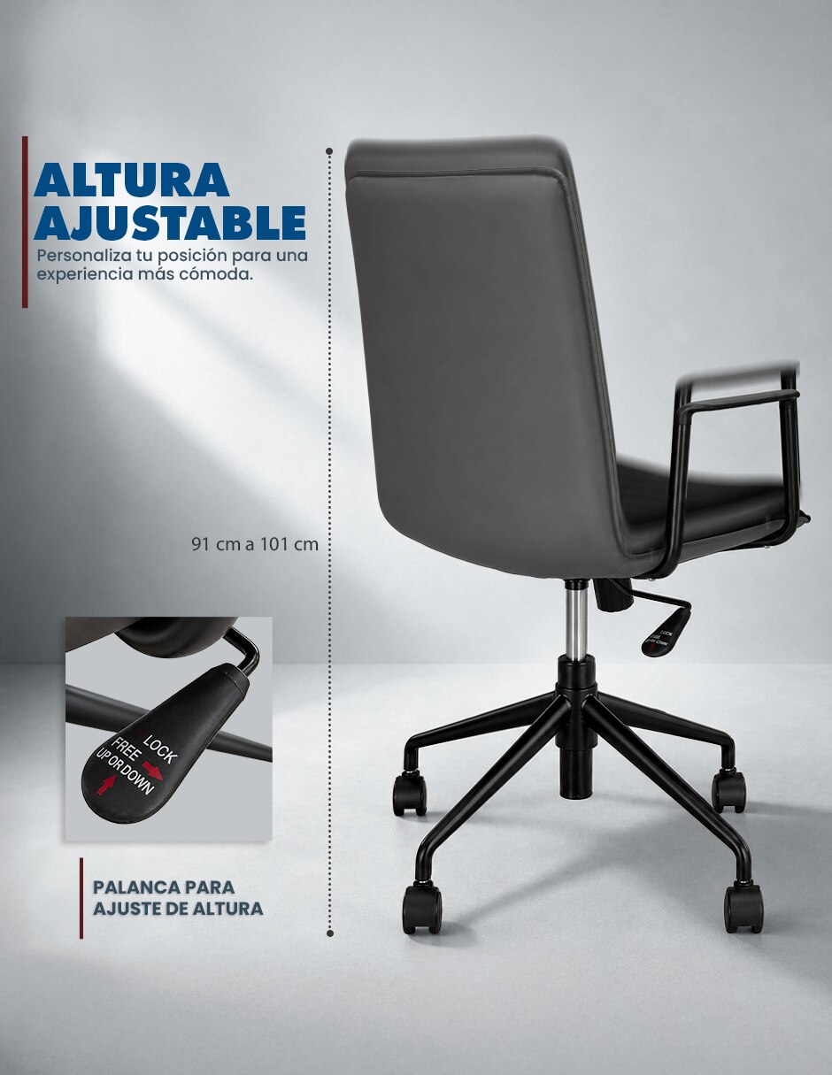 Silla de escritorio SIN FAMILIA de Mezcla de materiales 10