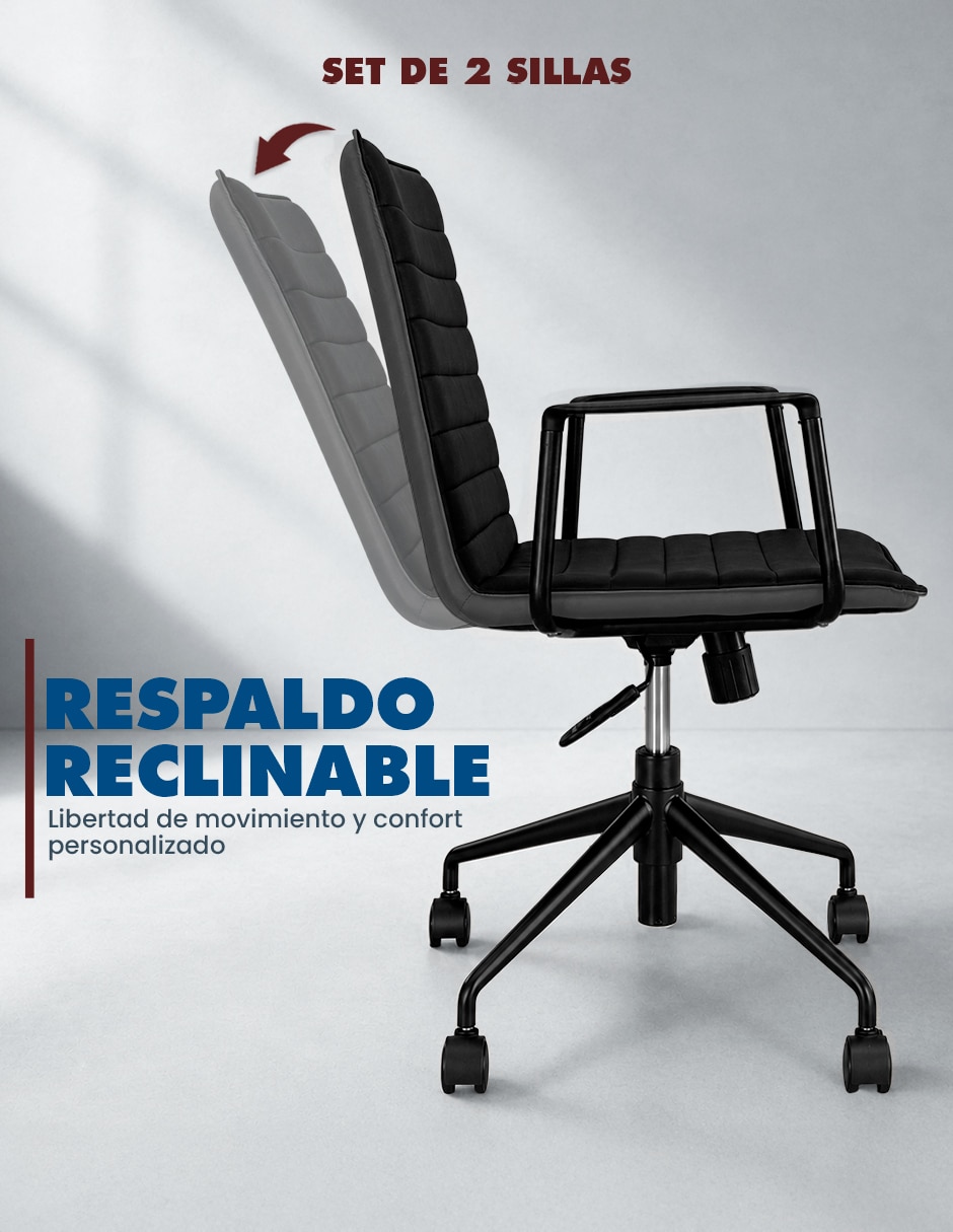 Silla de escritorio SIN FAMILIA de Mezcla de materiales 6