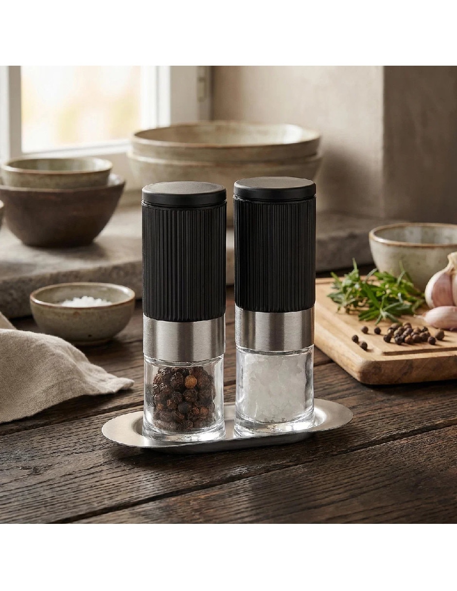 Set salero y pimentero Capri de (si aplica) Cristal 3