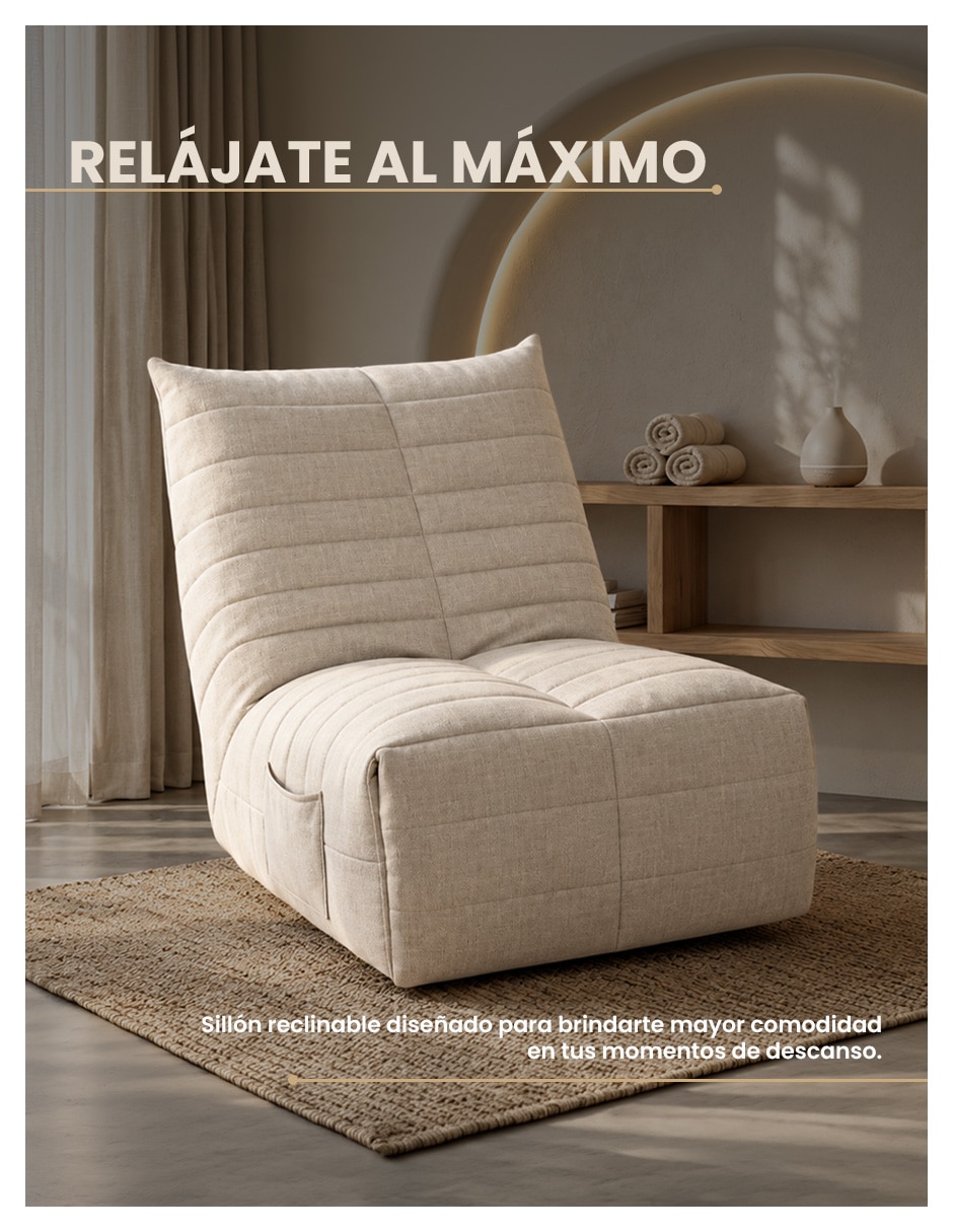 Sillón masaje NUBE SOFT de Tela 2