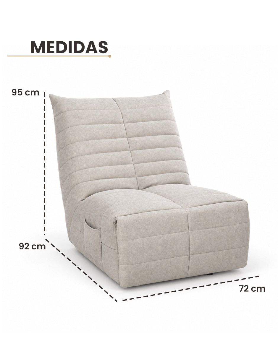 Sillón masaje NUBE SOFT de Tela 8