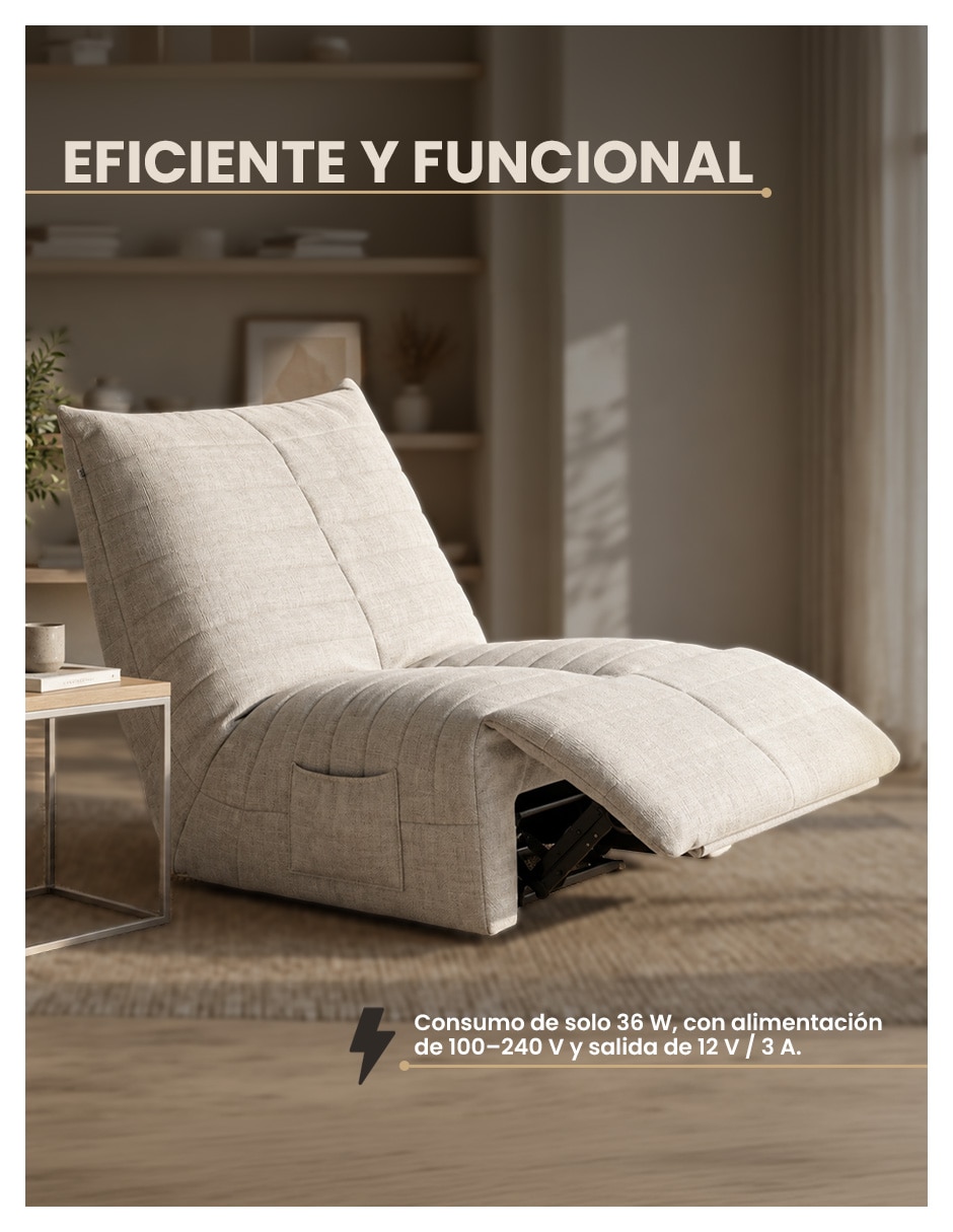 Sillón masaje NUBE SOFT de Tela 7