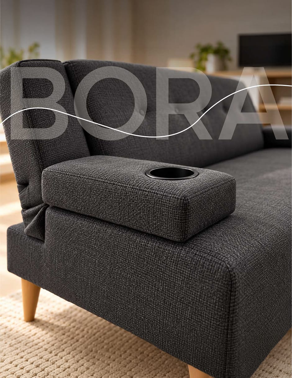 Sofá cama armable de madera 3