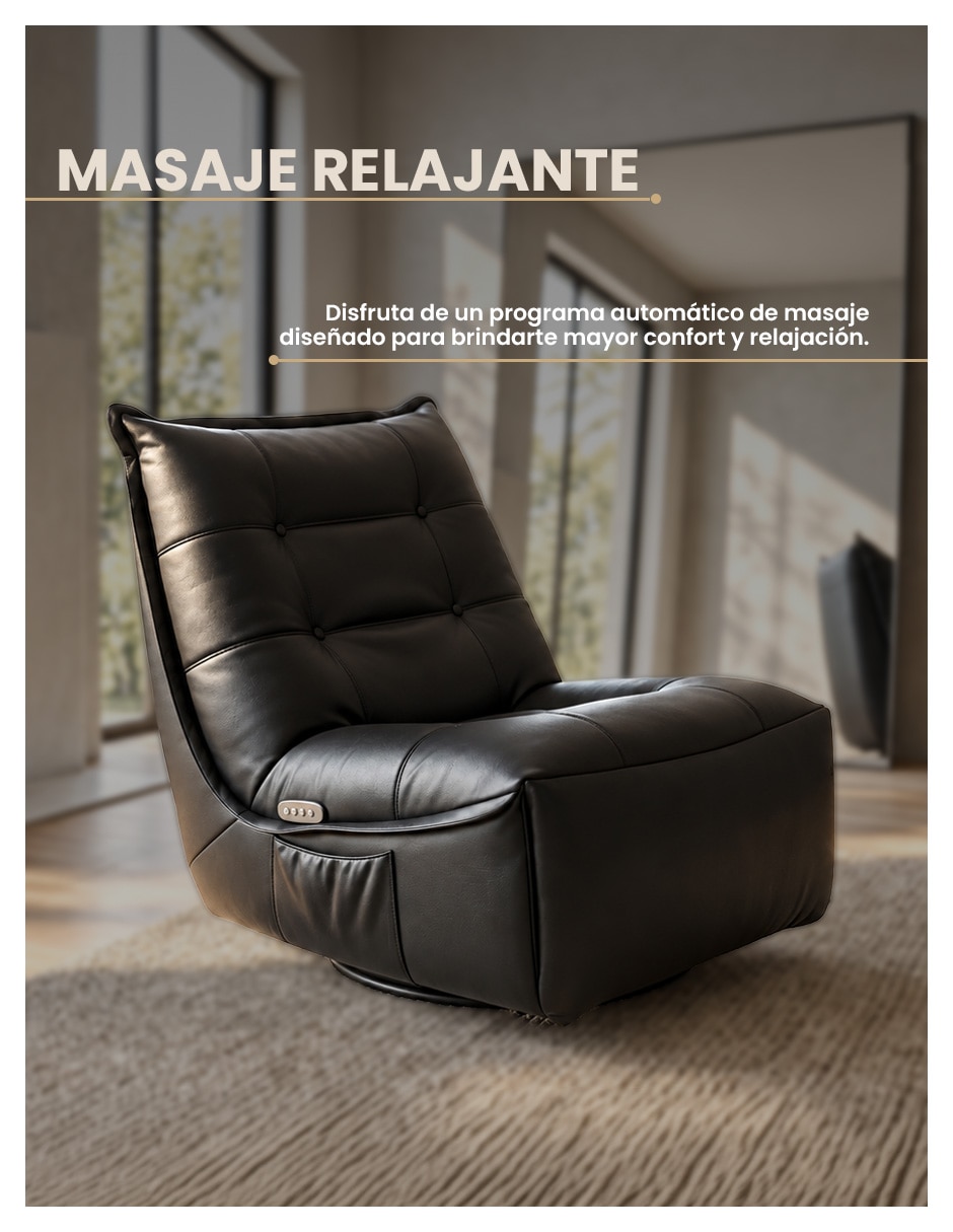 Sillón SILLÓN CALMA SMART de Piel sintética 5
