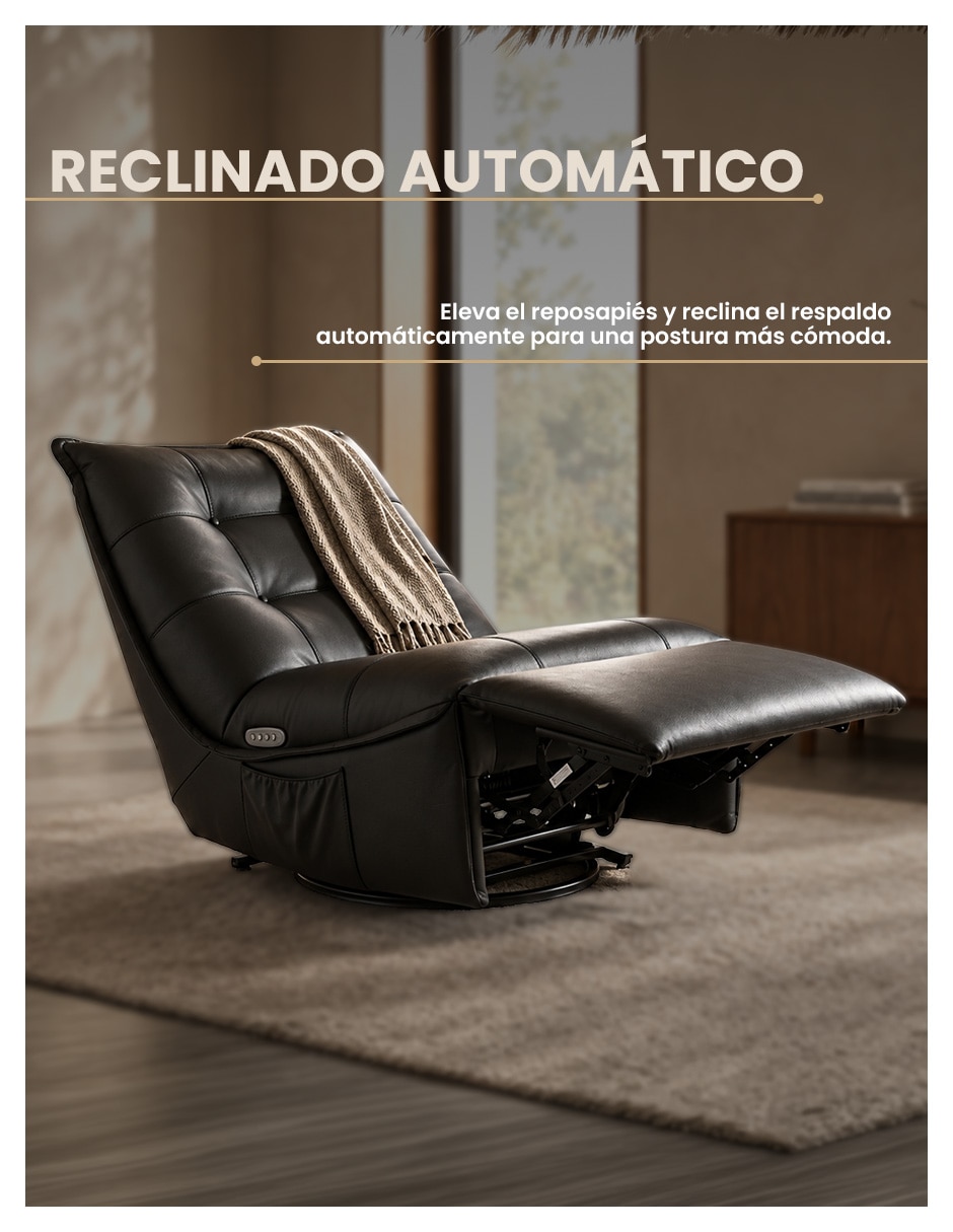 Sillón SILLÓN CALMA SMART de Piel sintética 6