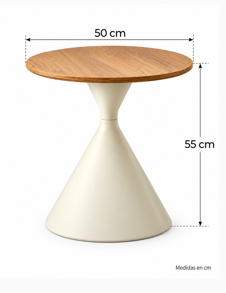 Mesa de centro Sí de Ratán PVC 4