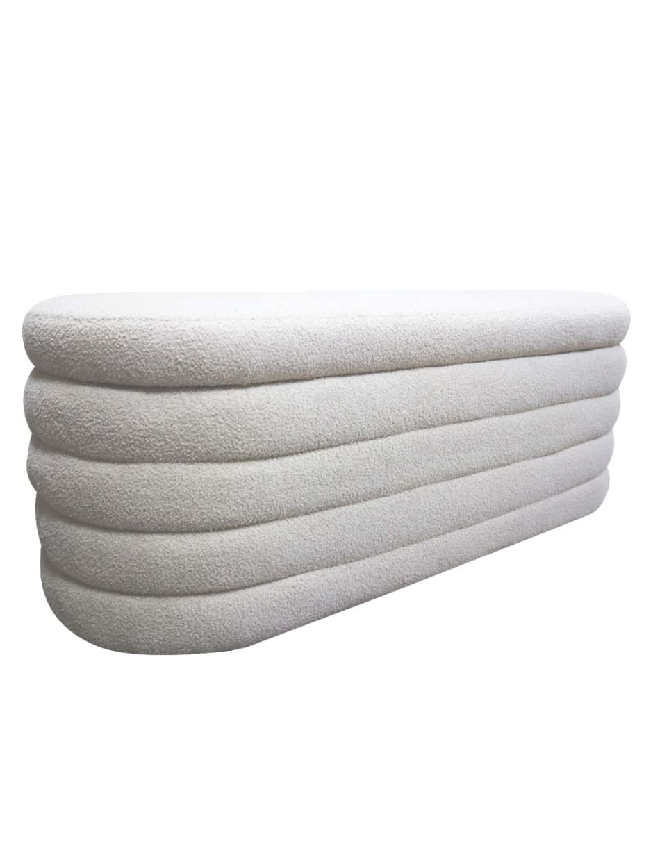 Pie de cama de Madera 1