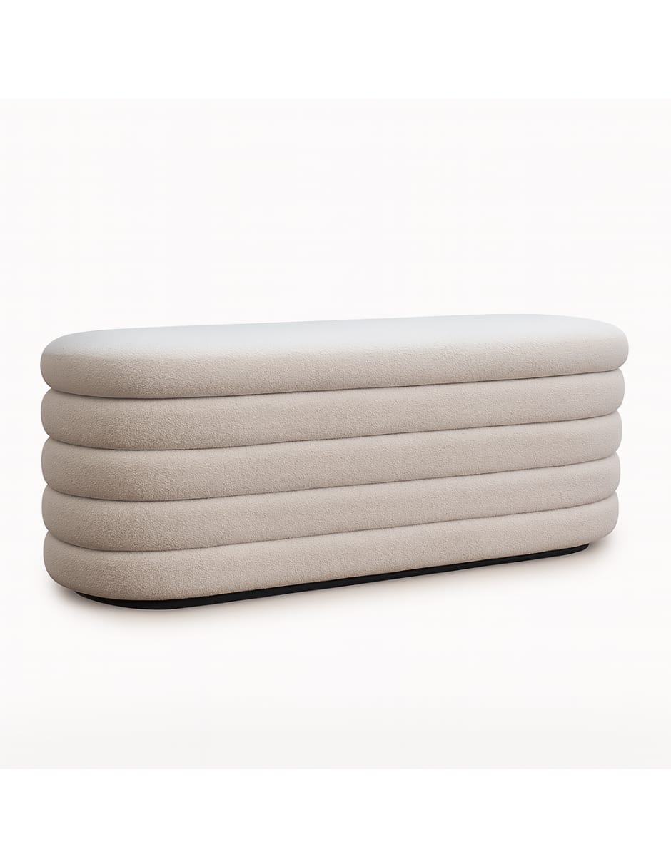 Pie de cama de Madera 4
