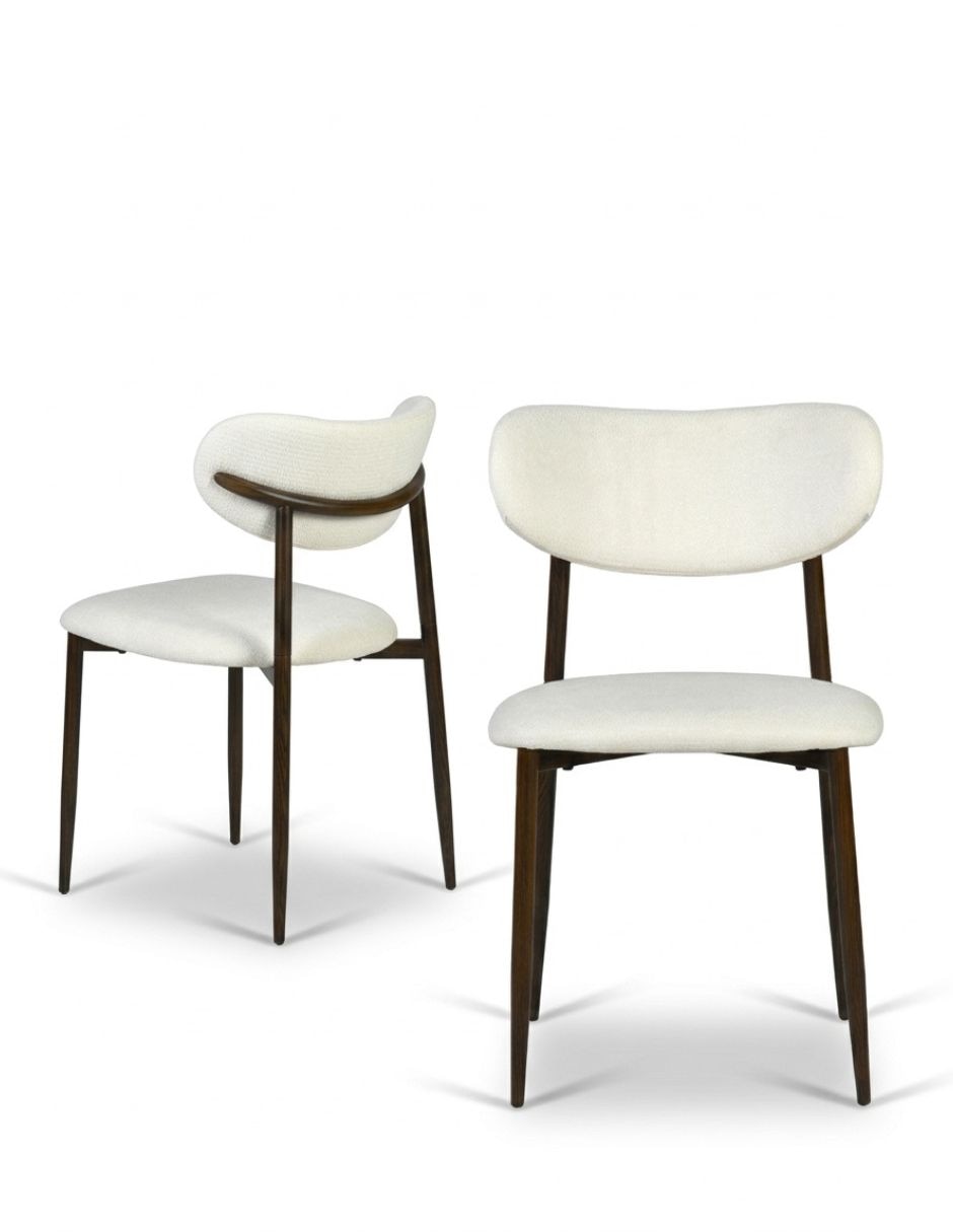 Silla 2 piezas de metal y tela 9