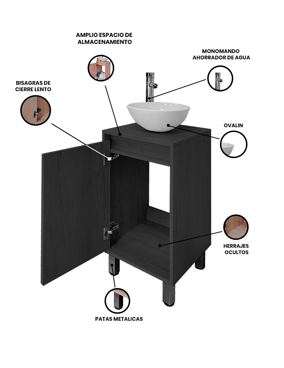 Gabinete armable de mdf 5