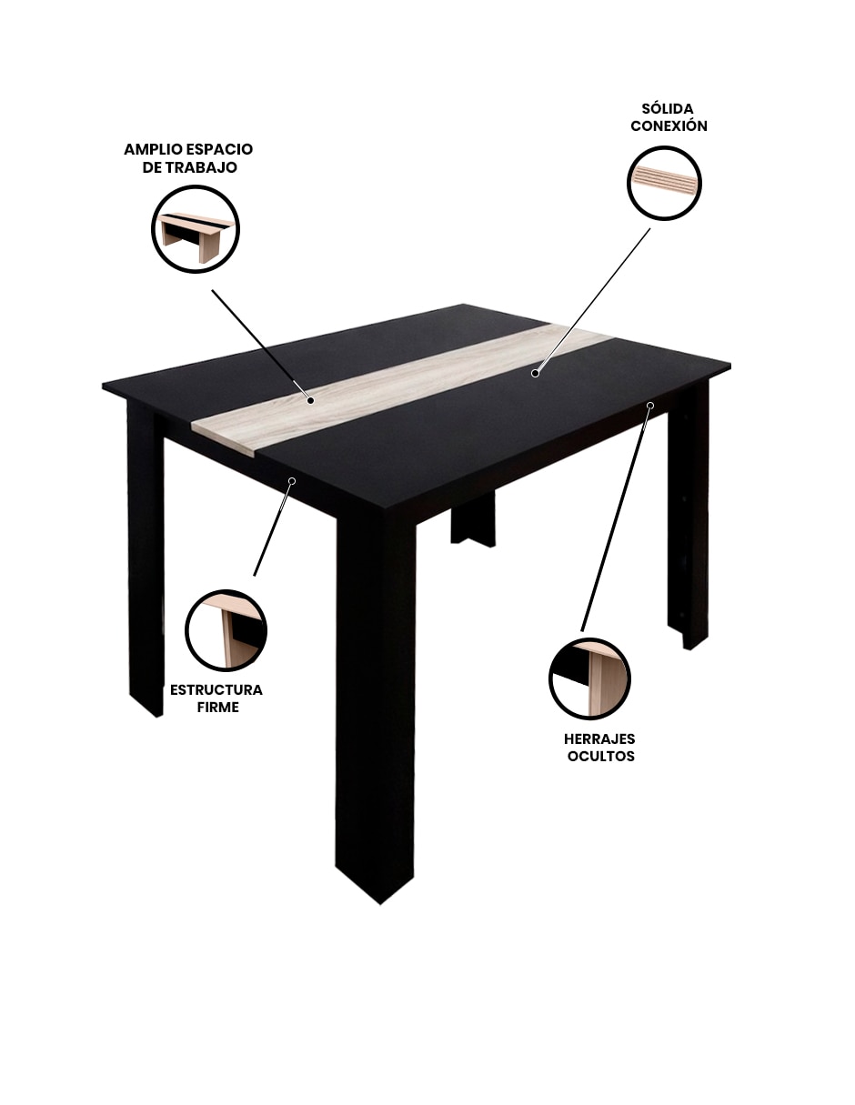 Mesa armable de mdf 6