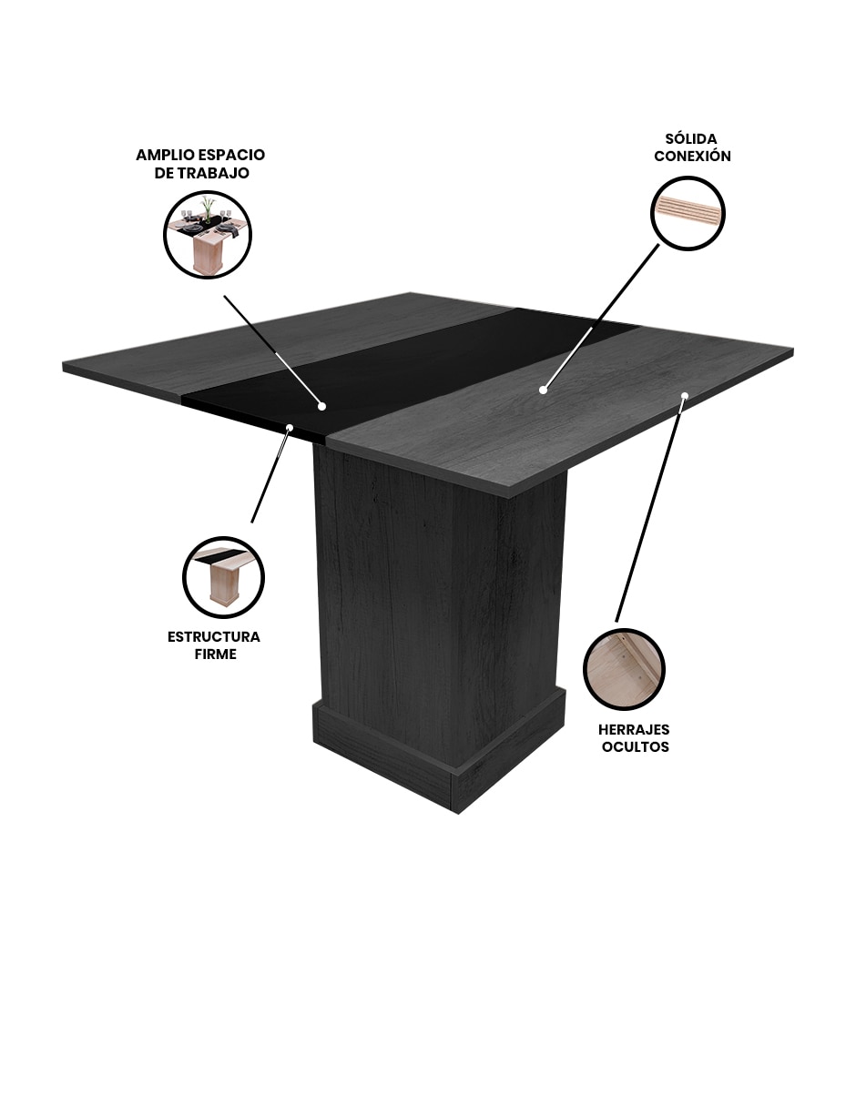 Mesa armable de mdf 3