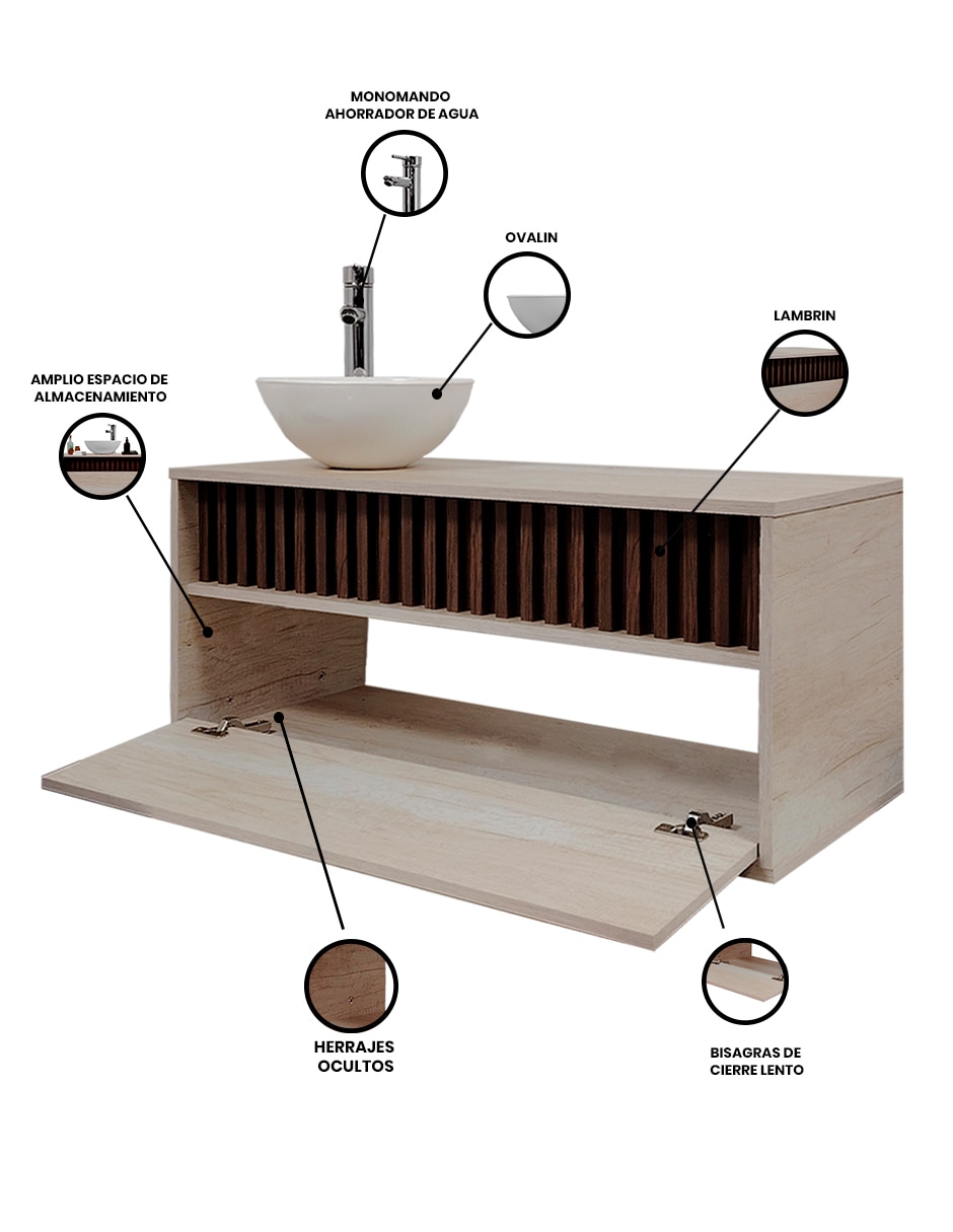 Gabinete armable de mdf 3