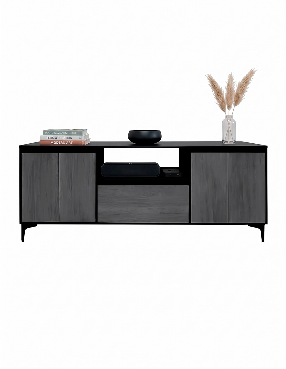 Mueble de tv armable de mdf 4