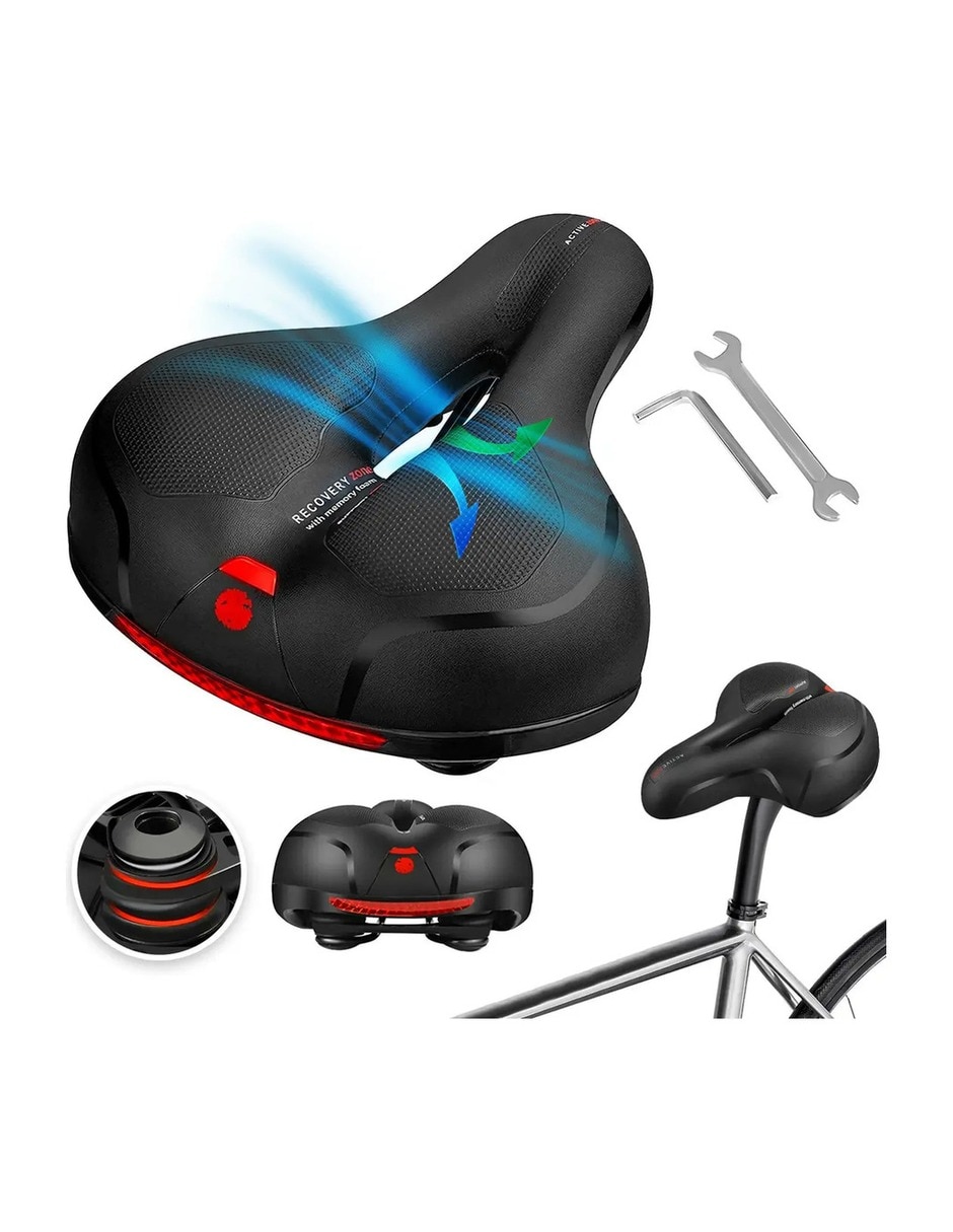 Asiento para bicicleta sintético