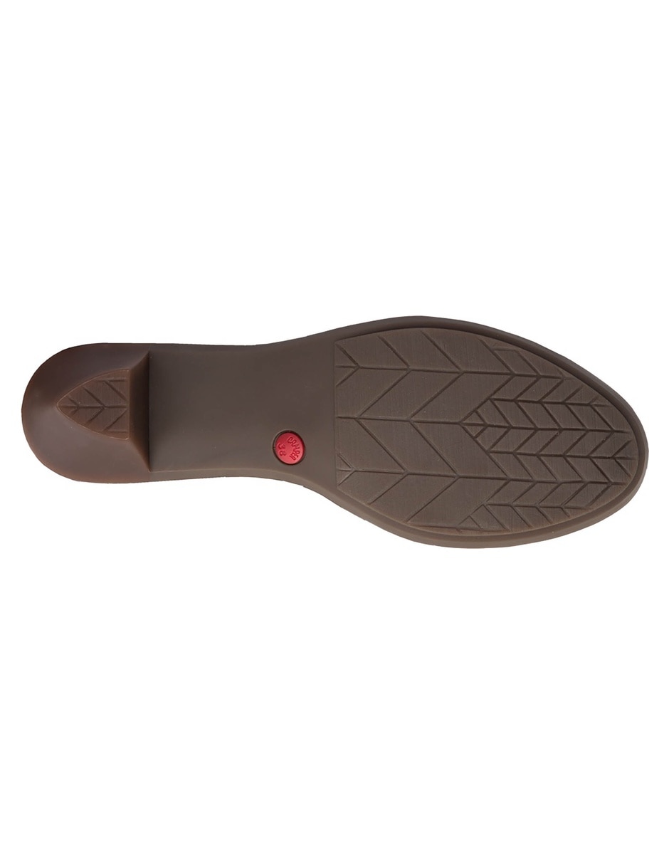 Zapato de tacón agatha de piel para mujer 3