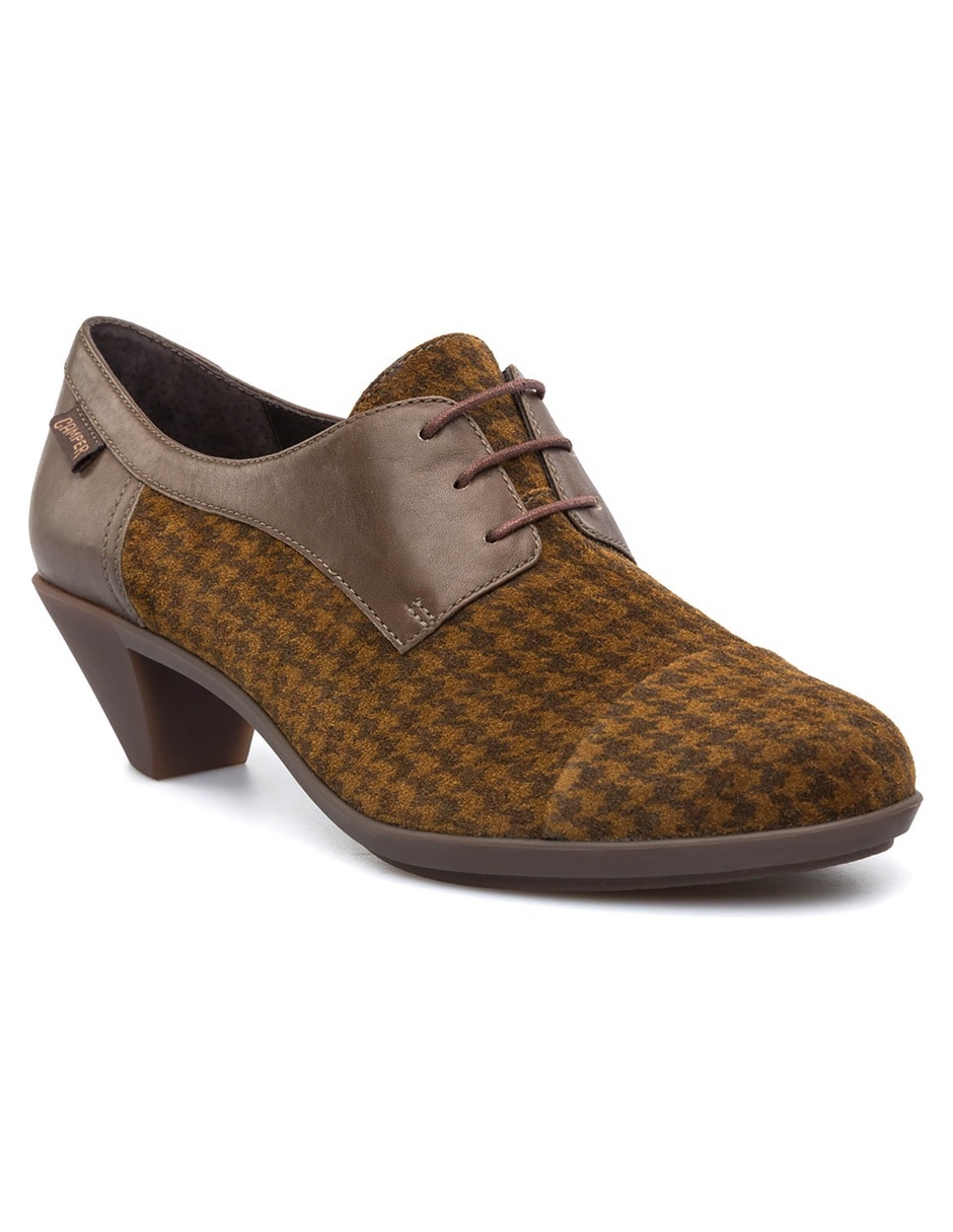 Zapato de tacón agatha de piel para mujer 4